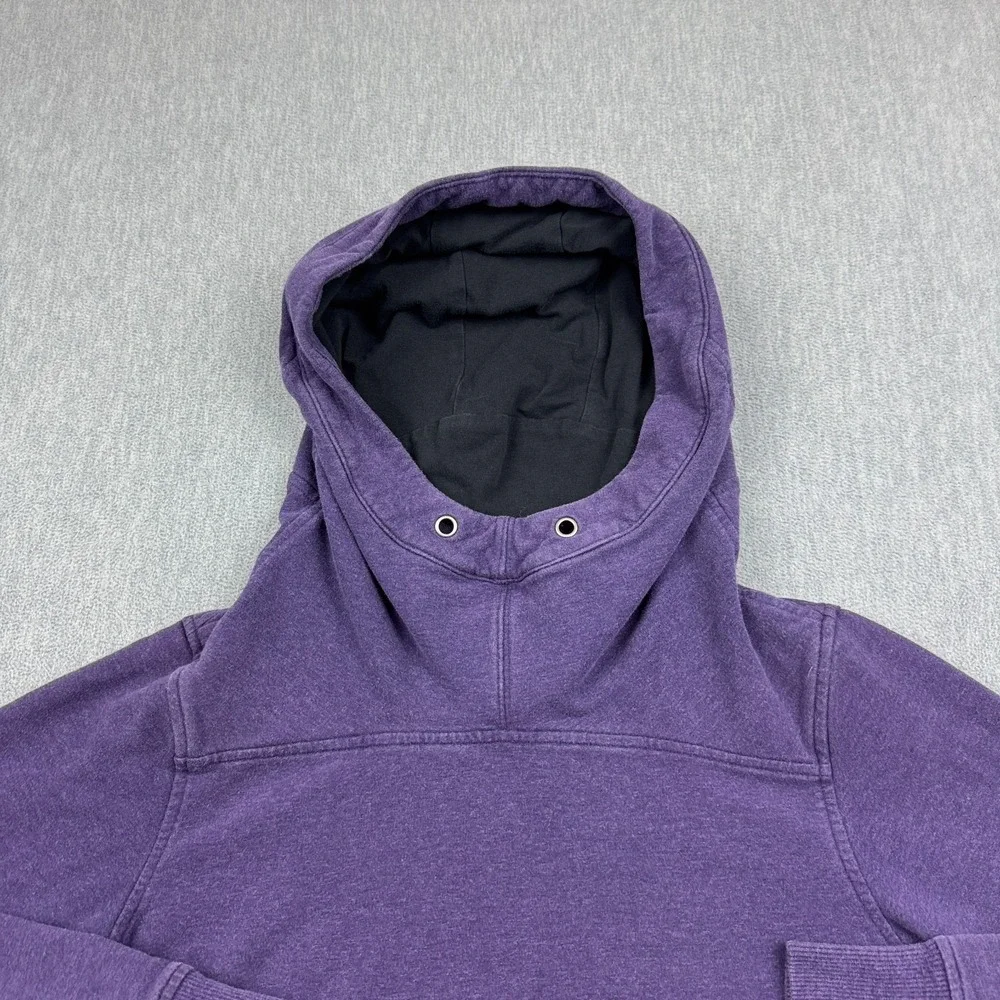 Lululemon Hoodie Womens 4 Purple Scuba Sweater‎ Pullover Fleece Athleisure Yoga